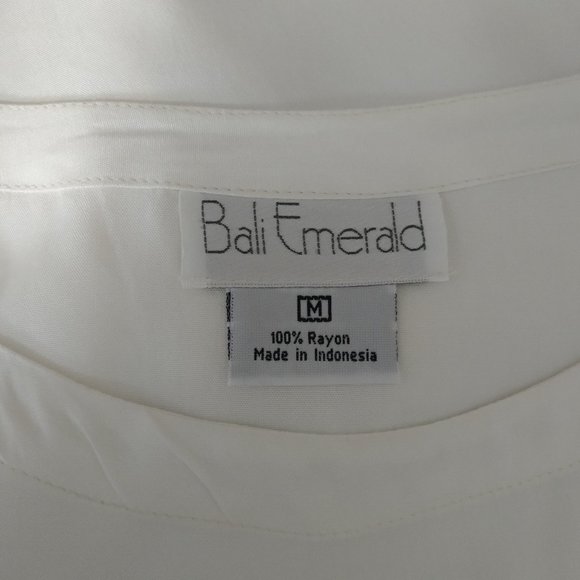 Bali Emerald 2 pc White Summer Set - Picture 6 of 6